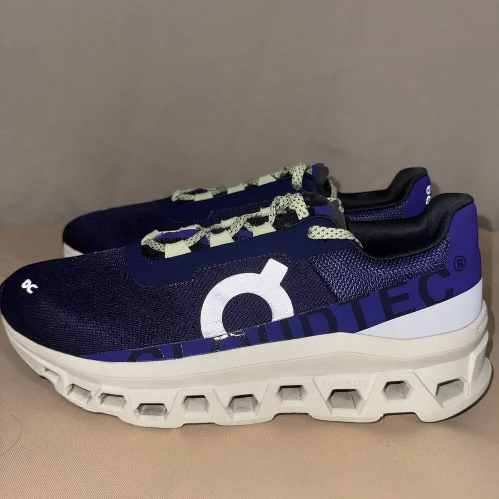 On Cloudmonster Acai Aloe Purple Men's Size 10.5 Running Shoes Cushioned